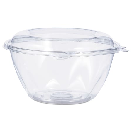 Dart Tamper-Resistant, Tamper-Evident Bowls with Dome Lid, 32 oz, 7" Diameter x 3.4"h, Clear, PK150 CTR32BD